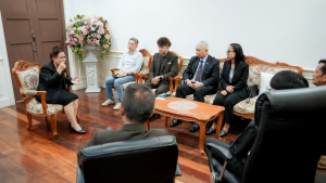 ร่วมพิธีลงนามบันทึกข้อตกลงความร่วมมือทางวิชาการระหว่าง มรภ.เทพสตรี กับ บริษัท เอสเค. ฟู้ดส์ 1975